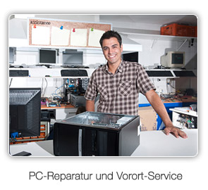 PC-Reparatur, Notdienst, Vortort-Service